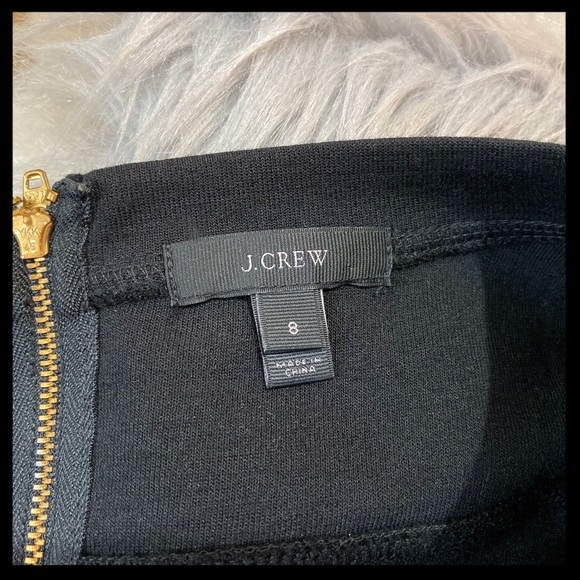 J. Crew Ponte Zip Pocket Shift Dress - Picture 6 of 6